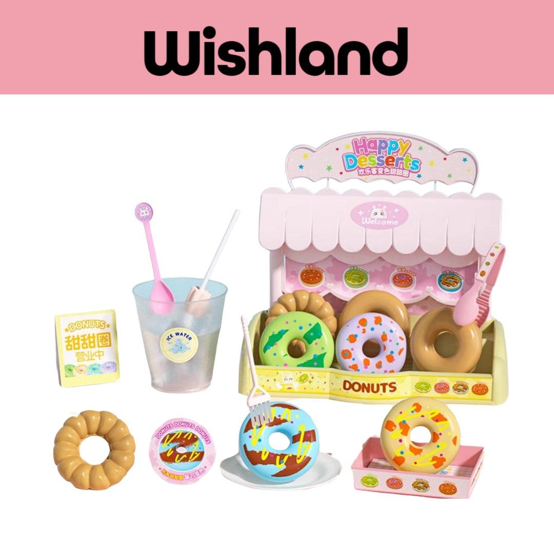 Funlock Happy Desserts Donuts Ages 3+ Pretend with Colorful