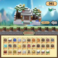 My Planet Minecraft Ages 3+ Magnetic Blocks Building Toy Gift For Kids by WISHLAND