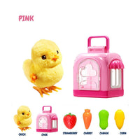 Pet Carrier Ages 2+ Chick and Rabbit Pretend Toys Gift For Boys and Girls by WISHLAND