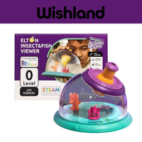 Insect and Fish Viewer Ages 3+ Mini Aquarium Magnifying Toy Gift For Kids by WISHLAND