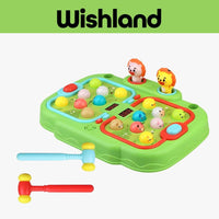 MEIBEILE Whack A Mole Ages 3+ Interactive Tap  Board Game Toy Gift For Kids by WISHLAND