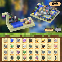 My Planet Minecraft Ages 3+ Magnetic Blocks Building Toy Gift For Kids by WISHLAND