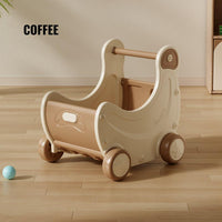 Banana Pushcart Ages 24 Months+ Shopping Cart Walker Gift For Kids by WISHLAND