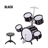 5 Drum Set Ages 3+ With Stool Instrument Playset Gift For Kids by WISHLAND