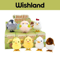 Jumping Family Keychain Box Ages 6+ Adorable Character Pendant Mystery Gift For Kids by WISHLAND