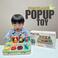 Dinosaur Pop Up Switch Activity Cognitive Toy for Kids by WISHLAND