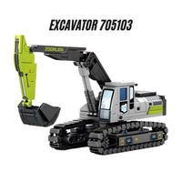 Zoomlion Engineering Vehicle Building Blocks Construction Truck Toy Set for Kids Gift For Kids by WISHLAND