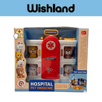 Pet Hospital Doctor Pretend Play Vet Clinic for Kids by WISHLAND