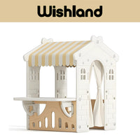 Chocolate Tent House Playhouse Indoor Outdoor Toy Portable for Kids by WISHLAND