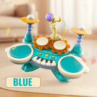 Hand Clapping Music Drum Set Ages 1+ Educational Musical Toy Gift For Kids by WISHLAND