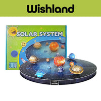 Solar System Ages 4+ 3D Space Puzzle Gift For Kids by WISHLAND