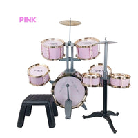 Jammer Drum Set Ages 3+ Percussion Instruments Musical Gift For Kids by WISHLAND