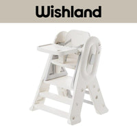 2 in 1 High Chair & Learning Tower Ages 6 months+ Adjustable Helper Gift For Kids by WISHLAND