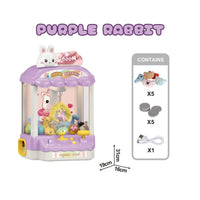 KAIDILE Small Fun Doll Claw Machine Ages 3+ Mini Arcade Play Toy Gift For Kids by WISHLAND