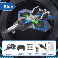 Thunder Charge Ages 14+ Aeroplane Drone with Lights Gift For Kids by WISHLAND