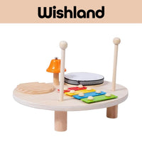 Wooden Xylophone Drum Ages 2+ Percussion Board Instrument Gift For Kids by WISHLAND