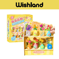 MR TOYS DIY Mini Plaster Vase Ages 3+ Activity Flower Pot  Kit Gift For Kids by WISHLAND