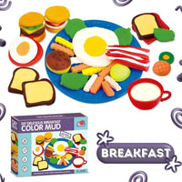 DIY Color Mud Ages 3+ Soft Modeling Dough Creative Art Gift For Kids by WISHLAND