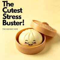 Squishy Bun Solo Ages 3+ Toy Collection Stress Reliever Gift For Kids by WISHLAND