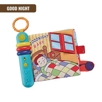 BIBI-INN Baby Book Toys Ages 24 Months+ Soft Sensory with Sounds Gift For Kids by WISHLAND