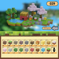 My Planet Minecraft Ages 3+ Magnetic Blocks Building Toy Gift For Kids by WISHLAND