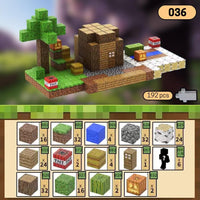 My Planet Minecraft Ages 3+ Magnetic Blocks Building Toy Gift For Kids by WISHLAND