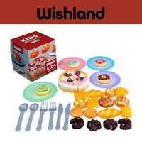 Daishin Afternoon Tea Ages 3+ Pretend Food Playset Gift For Kids by WISHLAND