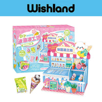 MR TOYS DIY Ice Cream Shop Ages 3+ Crafts Mini Store Gift For Kids by WISHLAND