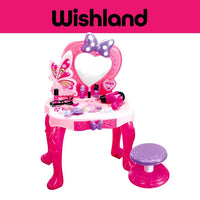 Little Princess Vanity Ages 2-7 Pretend Dresser Makeup Gift For Girls by WISHLAND