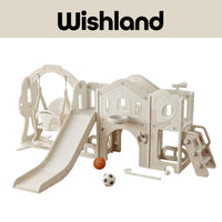 Jungle Crossing Slide Ages 3+ Indoor Playhouse Gift For Kids by WISHLAND