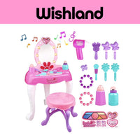 Lovely Dresser Ages 2+ Vanity Mirror with Lights and Sounds Gift For Kids by WISHLAND
