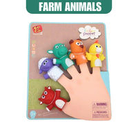 Finger Puppet Animal Hands Party Favors Toys for Kids by WISHLAND