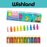 Beverage Color Matching Ages 3+ Wooden Blind Pairing Toy Gift For Kids by WISHLAND