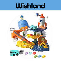 Space Rocket Exploration Ages 3+ Astronaut Track Ramp Gift For Boys by WISHLAND