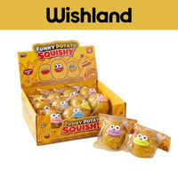 Funny Potato Squishy Ages 3+ Wacky Character Soft Play Collectible Gift For Kids by WISHLAND