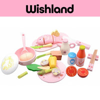 UMU Wooden Chinese Lunch Time Ages 3+ Pretend Food Playset Gift For Kids by WISHLAND