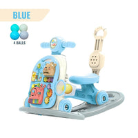 6in1 Baby Rocking Car Ages 2+ Ride On Convertible Educational Toy Gift For Kids by WISHLAND