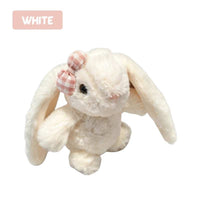 Bunny Bow Charm Ages 3+ Rabbit Pendant Kawaii Bag Decor Gift For Kids by WISHLAND