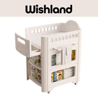 Nursing Table with Mat Newborn Multi-Storage Organizer by Wishland