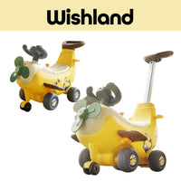 Banana Plane Stroller Ages 2+ Multifunctional Baby Cart Gift For Kids by WISHLAND