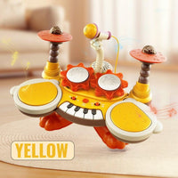 Hand Clapping Music Drum Set Ages 1+ Educational Musical Toy Gift For Kids by WISHLAND
