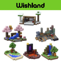 My Planet Minecraft Ages 3+ Magnetic Blocks Building Toy Gift For Kids by WISHLAND