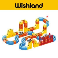 Building Block Magnetic Track Ages 3+ Train Assembly Fun Gift For Kids by WISHLAND