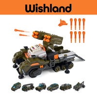 Tanker Tank Ages 3+ Vehicle Toy Action Playset Gift For Boys by WISHLAND