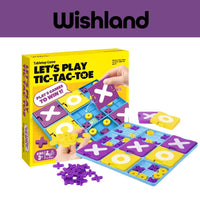 Tic Tac Toe Ages 3+ XO Board Game Fun Family Activity Gift For Kids by WISHLAND