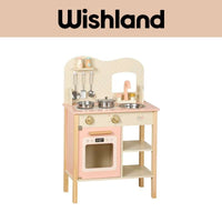 ONE ELEPHANT Pastel Kitchen Ages 3+ Cooking Simulation Play House Gift For Kids by WISHLAND