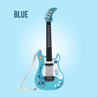 Magic Guitar Ages 3+ Rhythm Lights and Sounds Instrument Toy Gift For Kids by WISHLAND