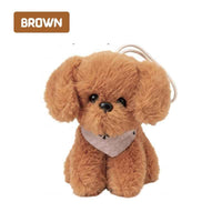 Bandana Puppy Charm Ages 3+ Dog Pendant Cute Hanging Bag Accessory Gift For Kids by WISHLAND