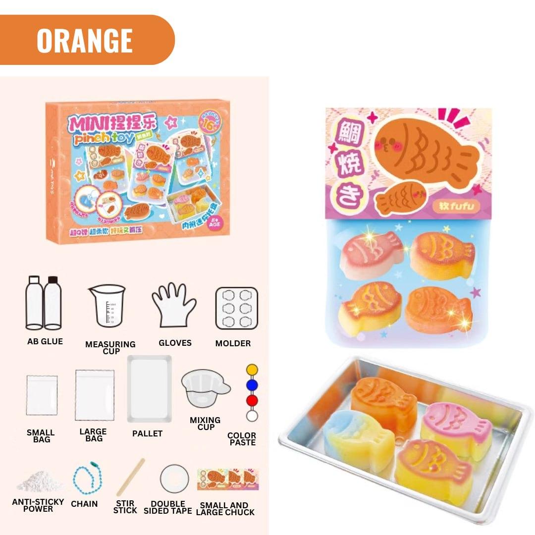 MR TOYS Mini Pinch Toy Ages 6+ DIY Squeeze Keychain Maker Gift For