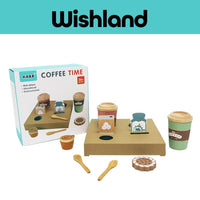 KABI Coffee Time Ages 3+ Barista Wooden Pretend Toy Gift For Kids by WISHLAND